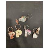 Assorted Keychains and Necklaces Lot