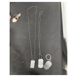 Assorted Keychains and Necklaces Lot