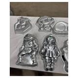 Character Aluminum Cake Pans Lot