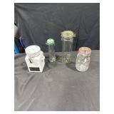 Assorted Kitchen Storage Jars