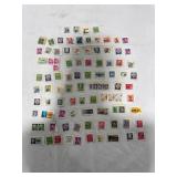 Assorted Vintage Postage Stamp Collection