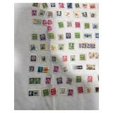 Assorted Vintage Postage Stamp Collection