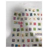 Assorted Vintage Postage Stamp Collection