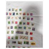 Assorted Vintage Postage Stamp Collection