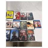 Assorted DVD & Blu-ray Movie Lot