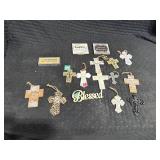 Decorative Crosses and Plaques Lot