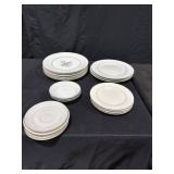 White Ceramic Dinnerware Set