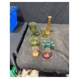 Assorted Pressed Glassware Lot