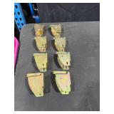 Lot of 8 Metal Brackets