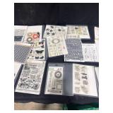 Crafting Stamps, Stencils, and Dies Lot
