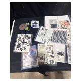 Crafting Stamps, Stencils, and Dies Lot