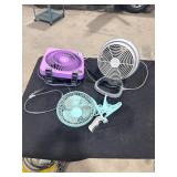 Assorted Electric Fans Lot