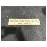 Humorous Friendship Wooden Sign