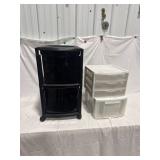 Plastic Storage Drawer Units