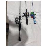 Assorted Fishing Rods Lot