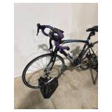 Raleigh Road Bike with Trainer