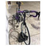Raleigh Road Bike with Trainer