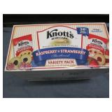 36 Bags Knotts raspberry and strawb...