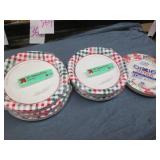 6 Packs of 10' plates...