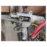 Air powered shear, hose and guages...