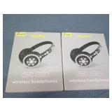 2 Wireless headphones...