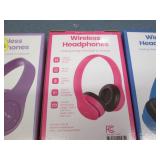 3 Wireless headphones...
