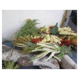 Box filled with mew decorative item...