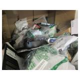 Box filled with small electronics, ...