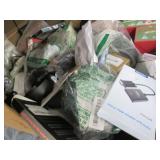 Box filled with small electronics, ...