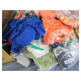 Large box of all new clothes...