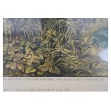 Antique Currier & Ives Hand-Colored Lithograph "Partridge Shooting" (1870)