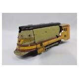 American Flyer 0-4-0 Locomotive with Texaco Tank Cars & Caboose (1930s Tinplate)