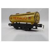 American Flyer 0-4-0 Locomotive with Texaco Tank Cars & Caboose (1930s Tinplate)