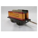 #3251 Ives Locomotive 1910-1930; American Flyer Tin-Litho Freight Cars & Tender 1930-1938