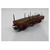 Dockside Loco Little Joe HO Scale & Great Northern Caboose & Passenger Car & Martin Stake Wagon