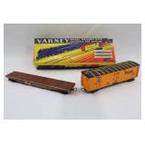 Varney Vintage Model Railway Freight Cars - B&O Sentinel Boxcar, Santa Fe Scout, Southern 10061