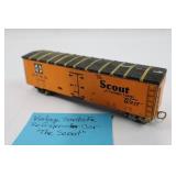 Varney Vintage Model Railway Freight Cars - B&O Sentinel Boxcar, Santa Fe Scout, Southern 10061