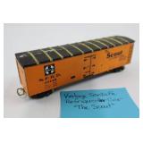 Varney Vintage Model Railway Freight Cars - B&O Sentinel Boxcar, Santa Fe Scout, Southern 10061