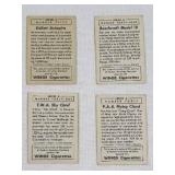 Vintage Wings Cigarette Cards - A Series Incomplete Set (1940s)