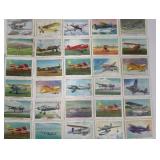Vintage Wings Cigarette Cards - A Series Incomplete Set (1940s)