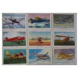 Vintage Wings Cigarette Cards - A Series Incomplete Set (1940s)