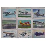 Vintage Wings Cigarette Cards - A Series Incomplete Set (1940s)