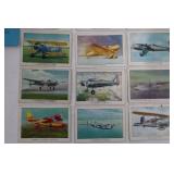 Vintage Wings Cigarette Cards - A Series Incomplete Set (1940s)