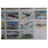 Vintage Wings Cigarette Cards 1st Series - WWII Aircraft (Lot of 19)