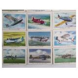 Vintage Wings Cigarette Cards 1st Series - WWII Aircraft (Lot of 19)