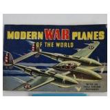Vintage Whitman Modern War Planes of the World - 60 Full-Color Pictures, 1940s