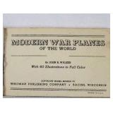 Vintage Whitman Modern War Planes of the World - 60 Full-Color Pictures, 1940s