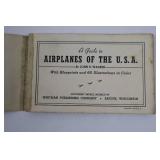Airplanes of the U.S.A. - Whitman Guide with 60 Full-Color Pictures