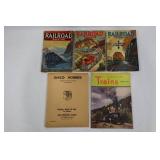 Railroad Magazines & Trains (Lot of 5)