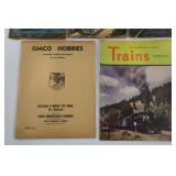 Railroad Magazines & Trains (Lot of 5)